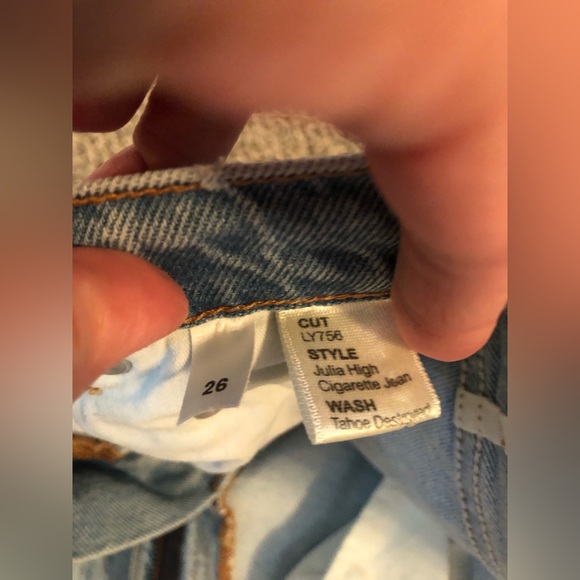 Reformation Julia High Waist Cigarette Jean - Picture 3 of 4